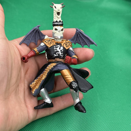 Papo Fantasy World Skull Warrior MASTER & Skull DRAGON Skeleton Figure - toyscardscomics