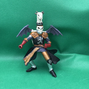Papo Fantasy World Skull Warrior MASTER & Skull DRAGON Skeleton Figure