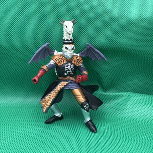 Papo Fantasy World Skull Warrior MASTER & Skull DRAGON Skeleton Figure - toyscardscomics