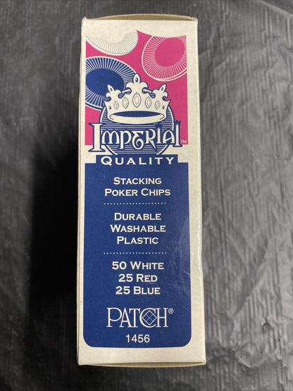 Patch Products, Inc. 1456 100pk Poker Chips. - toyscardscomics