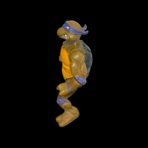 Playmates Teenage Mutant Ninja Turtle Donatello 4.5" Figure 1988 Mirage Studios - toyscardscomics