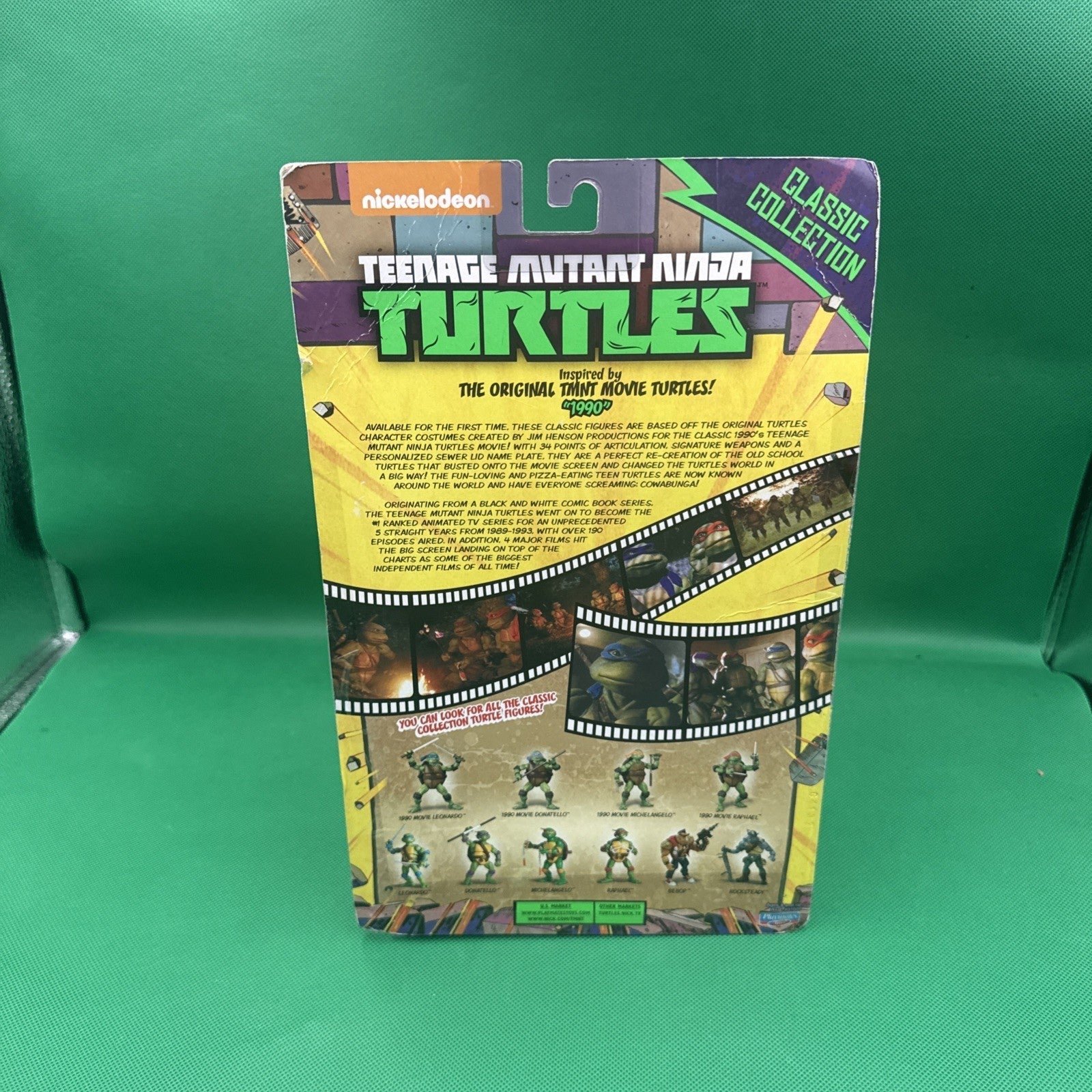 Playmates TMNT 1990 Movie RAPHAEL Action Figure (Classic Collection) 2014 toy - toyscardscomics