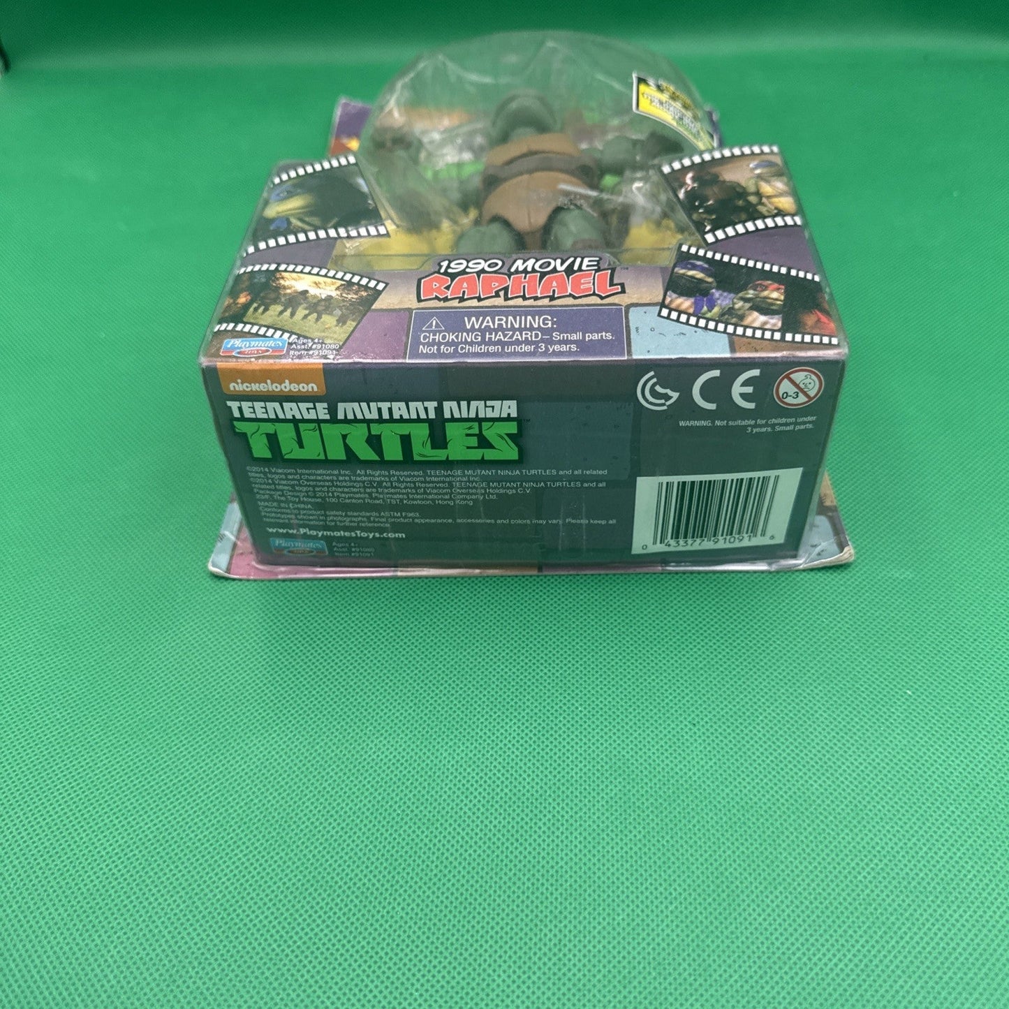 Playmates TMNT 1990 Movie RAPHAEL Action Figure (Classic Collection) 2014 toy - toyscardscomics