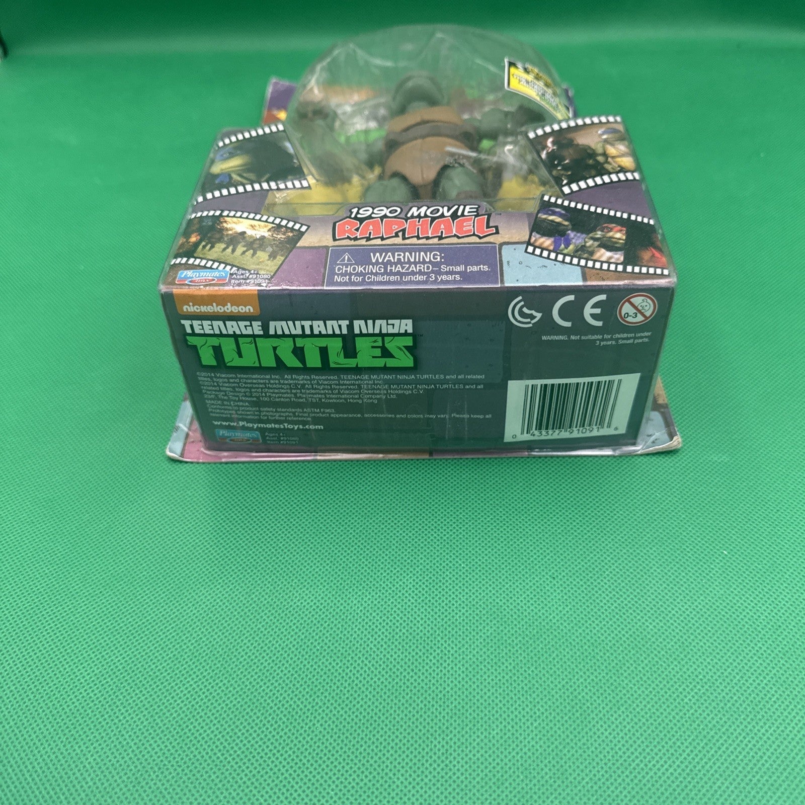 Playmates TMNT 1990 Movie RAPHAEL Action Figure (Classic Collection) 2014 toy - toyscardscomics