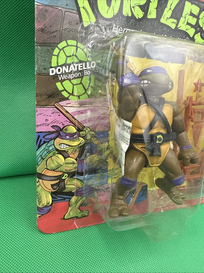 Playmates Toys 1988 Teenage Mutant Ninja Turtles Donatello Action Figure - toyscardscomics