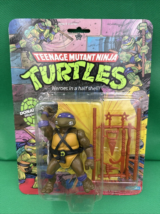 Playmates Toys 1988 Teenage Mutant Ninja Turtles Donatello Action Figure - toyscardscomics
