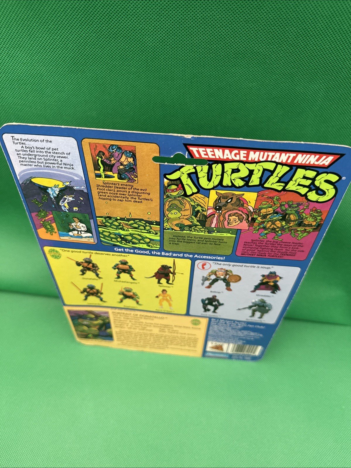 Playmates Toys 1988 Teenage Mutant Ninja Turtles Donatello Action Figure - toyscardscomics