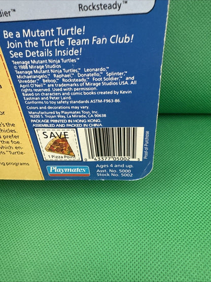 Playmates Toys 1988 Teenage Mutant Ninja Turtles Donatello Action Figure - toyscardscomics