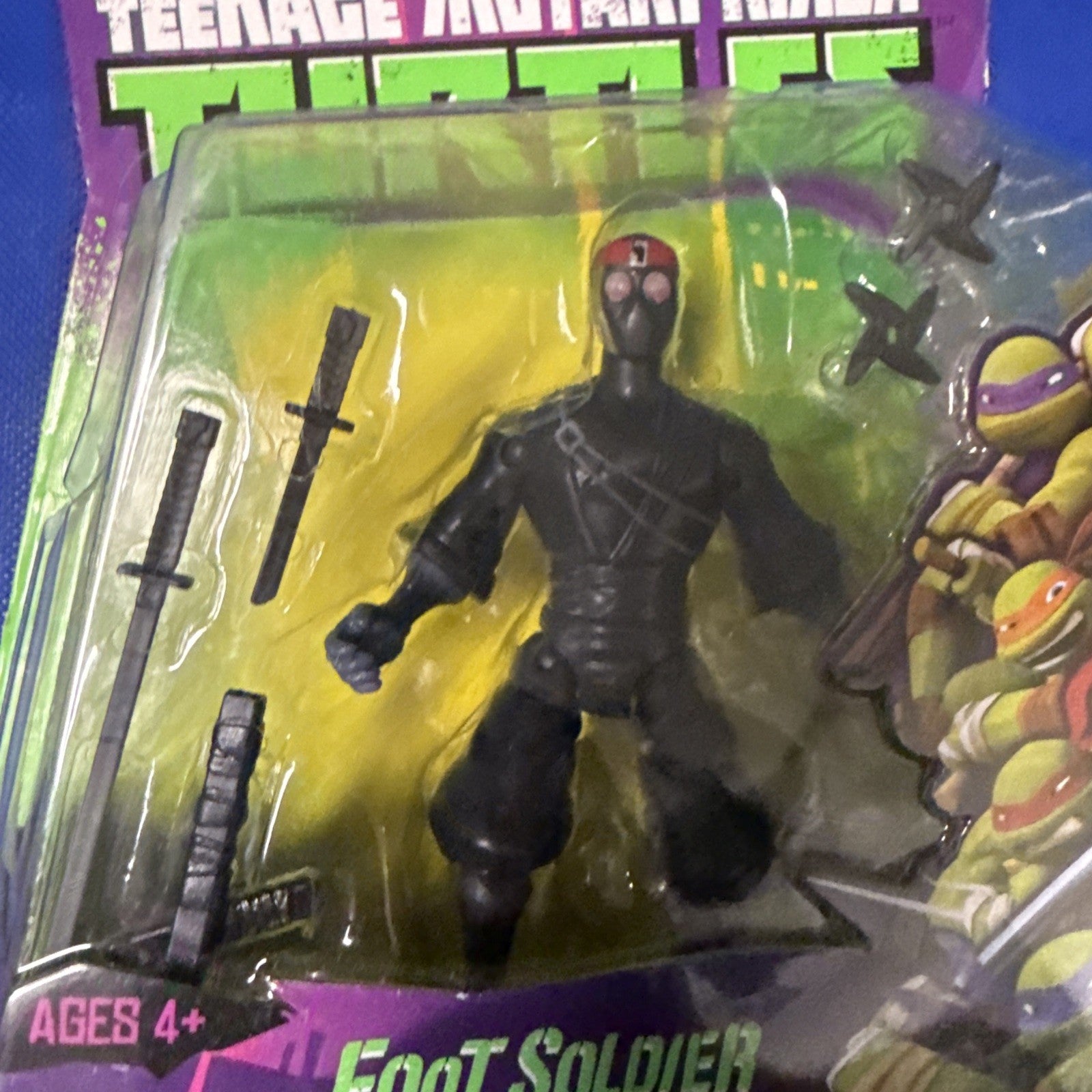 Playmates Toys Teenage Mutant Ninja Turtles 2012 Foot Soldier Action Figure - toyscardscomics