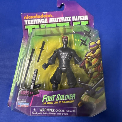 Playmates Toys Teenage Mutant Ninja Turtles 2012 Foot Soldier Action Figure - toyscardscomics