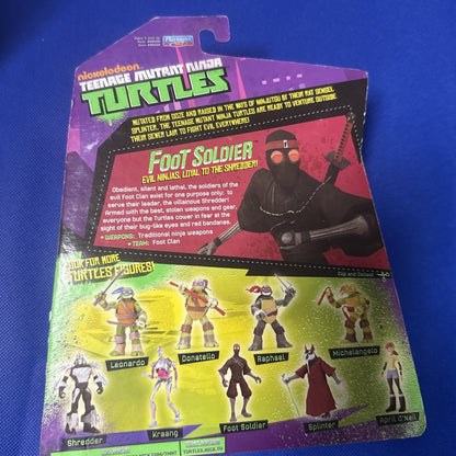 Playmates Toys Teenage Mutant Ninja Turtles 2012 Foot Soldier Action Figure - toyscardscomics