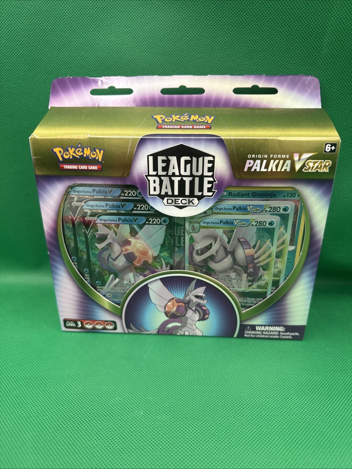 Pokémon TCG: Origin Forme Palkia VSTAR League Battle Deck Box (29085236) - toyscardscomics