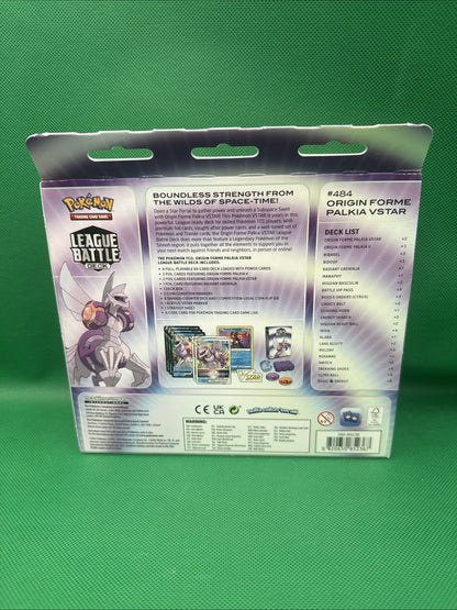 Pokémon TCG: Origin Forme Palkia VSTAR League Battle Deck Box (29085236) - toyscardscomics