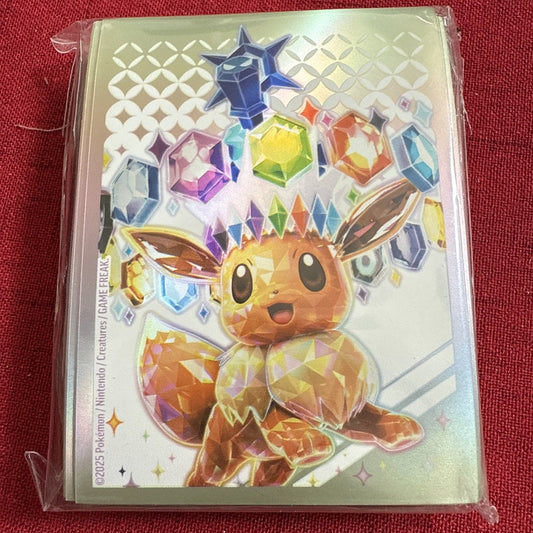 Pokemon TCG Prismatic Evolutions Elite Trainer Box Eevee Card Sleeves - 65 Ct - toyscardscomics
