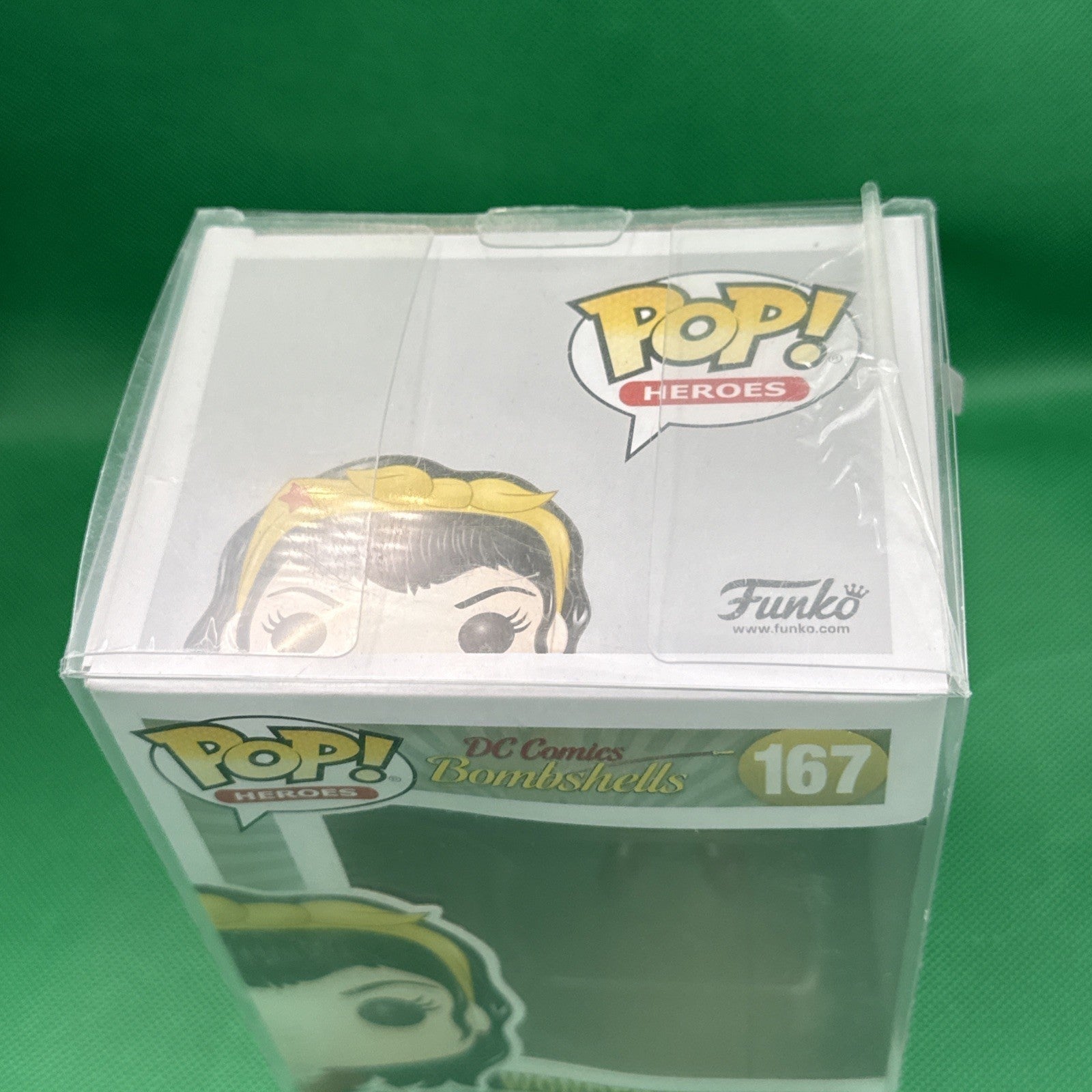 Pop Heroes DC Comics Bombshells 167 Wonder Woman Chase Funko 28537 - toyscardscomics