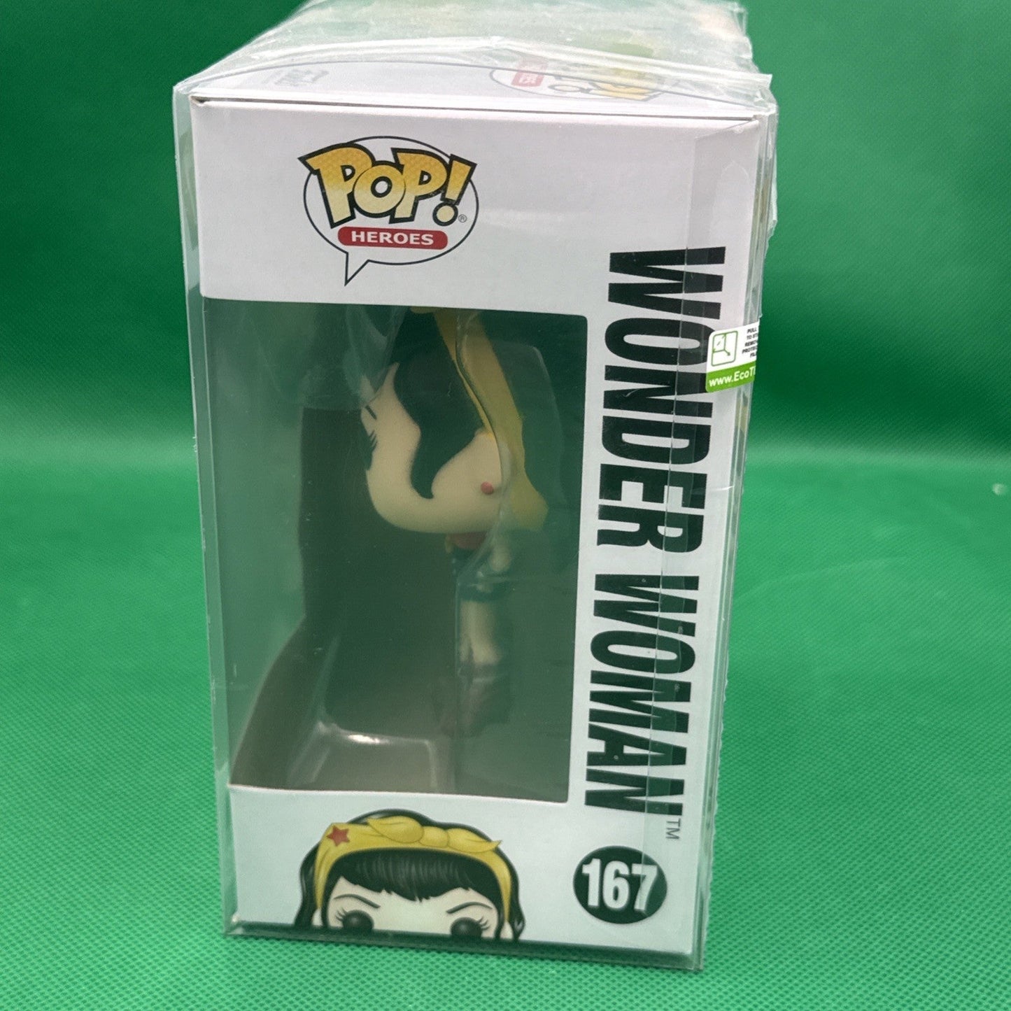 Pop Heroes DC Comics Bombshells 167 Wonder Woman Chase Funko 28537 - toyscardscomics