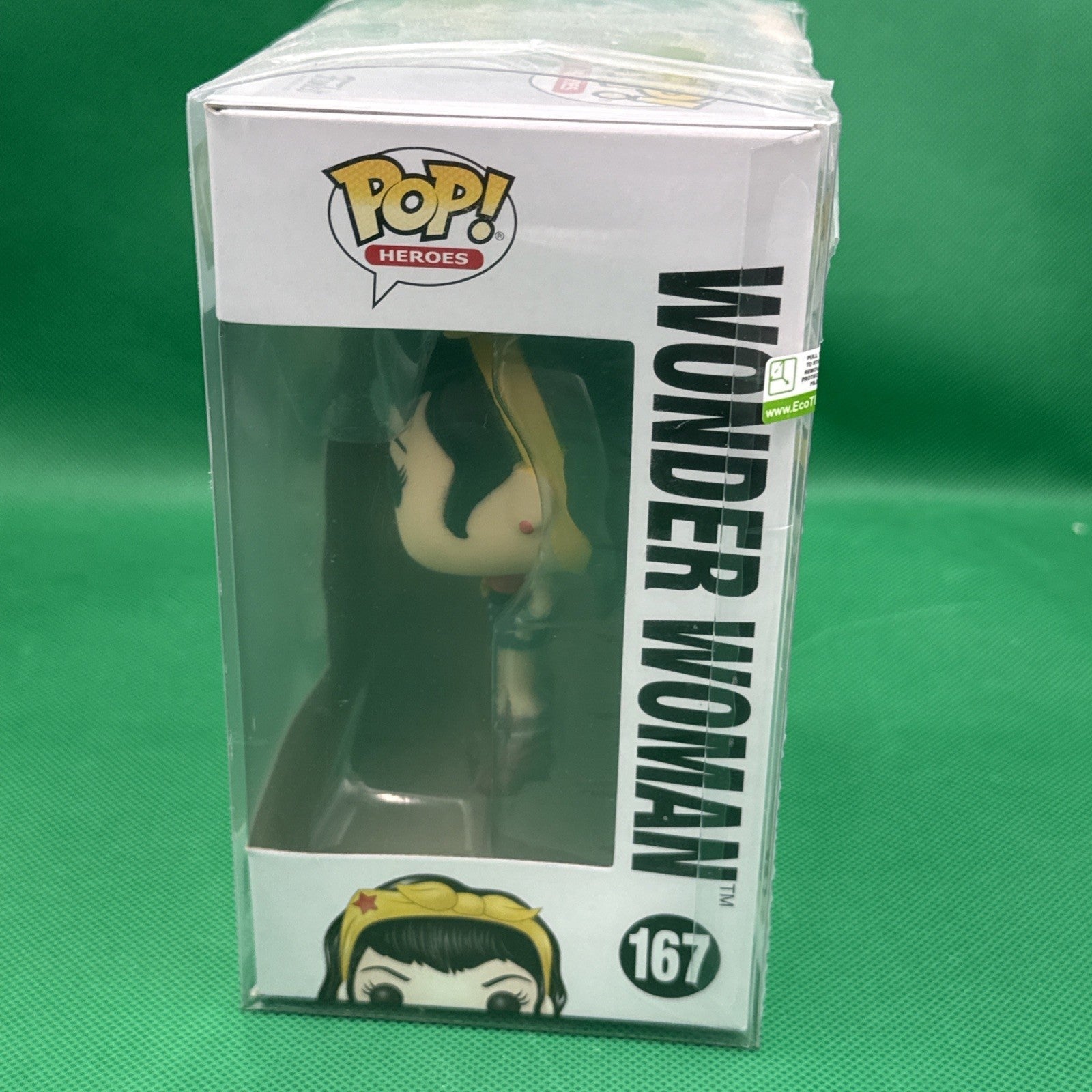 Pop Heroes DC Comics Bombshells 167 Wonder Woman Chase Funko 28537 - toyscardscomics