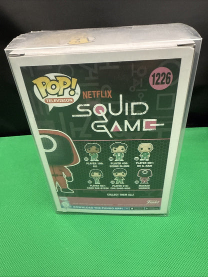 Pop Television Squid Game 3.75 Inch Action Figure - Masked Worker 1226 - toyscardscomics