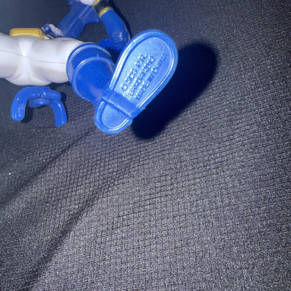 Power Ranger Megaforce Blue Ranger 6in Action Figure Bandai 2012 With A Weapon - toyscardscomics