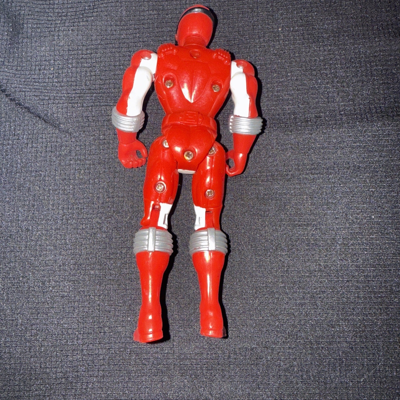 Power Ranger Overdrive Red Ranger 2006 Bandai 5” Tall Action Figure Only - toyscardscomics