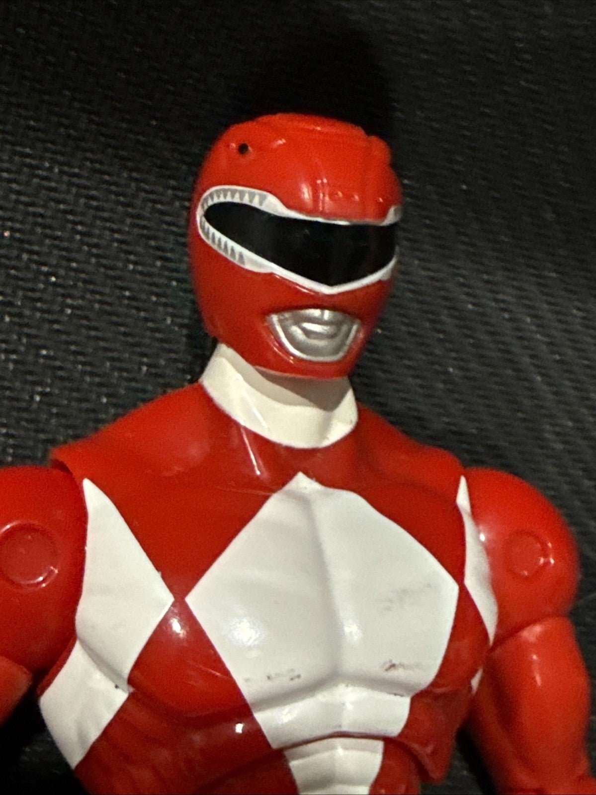 Power Rangers 20th Anniversary Armored Red Ranger Figure - toyscardscomics