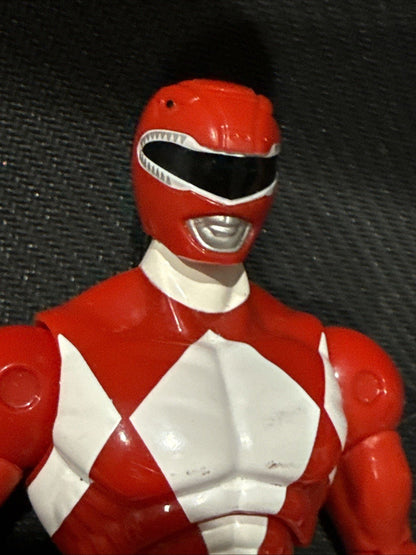Power Rangers 20th Anniversary Armored Red Ranger Figure - toyscardscomics