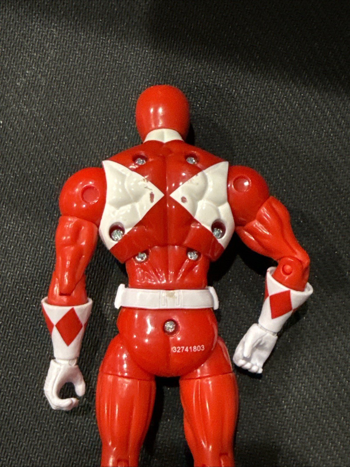 Power Rangers 20th Anniversary Armored Red Ranger Figure - toyscardscomics