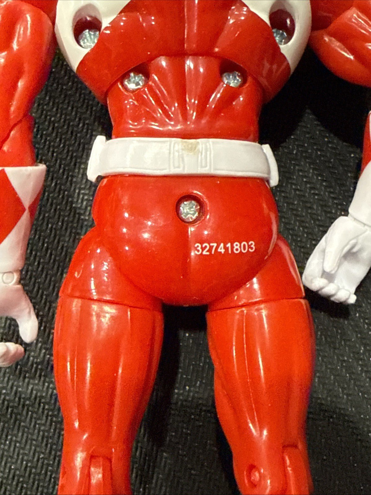 Power Rangers 20th Anniversary Armored Red Ranger Figure - toyscardscomics