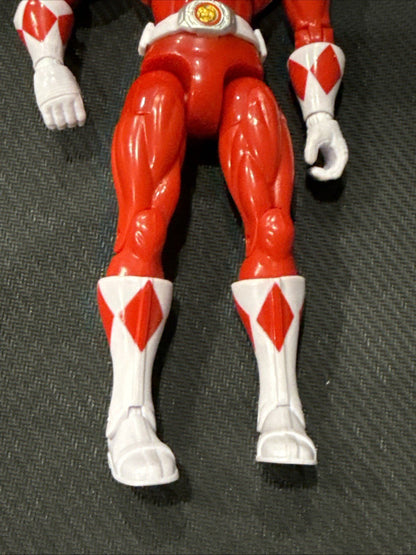 Power Rangers 20th Anniversary Armored Red Ranger Figure - toyscardscomics