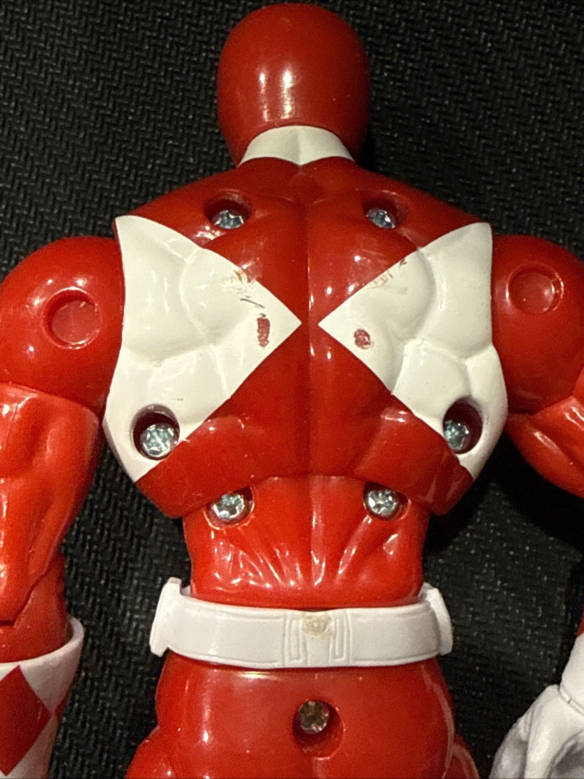 Power Rangers 20th Anniversary Armored Red Ranger Figure - toyscardscomics