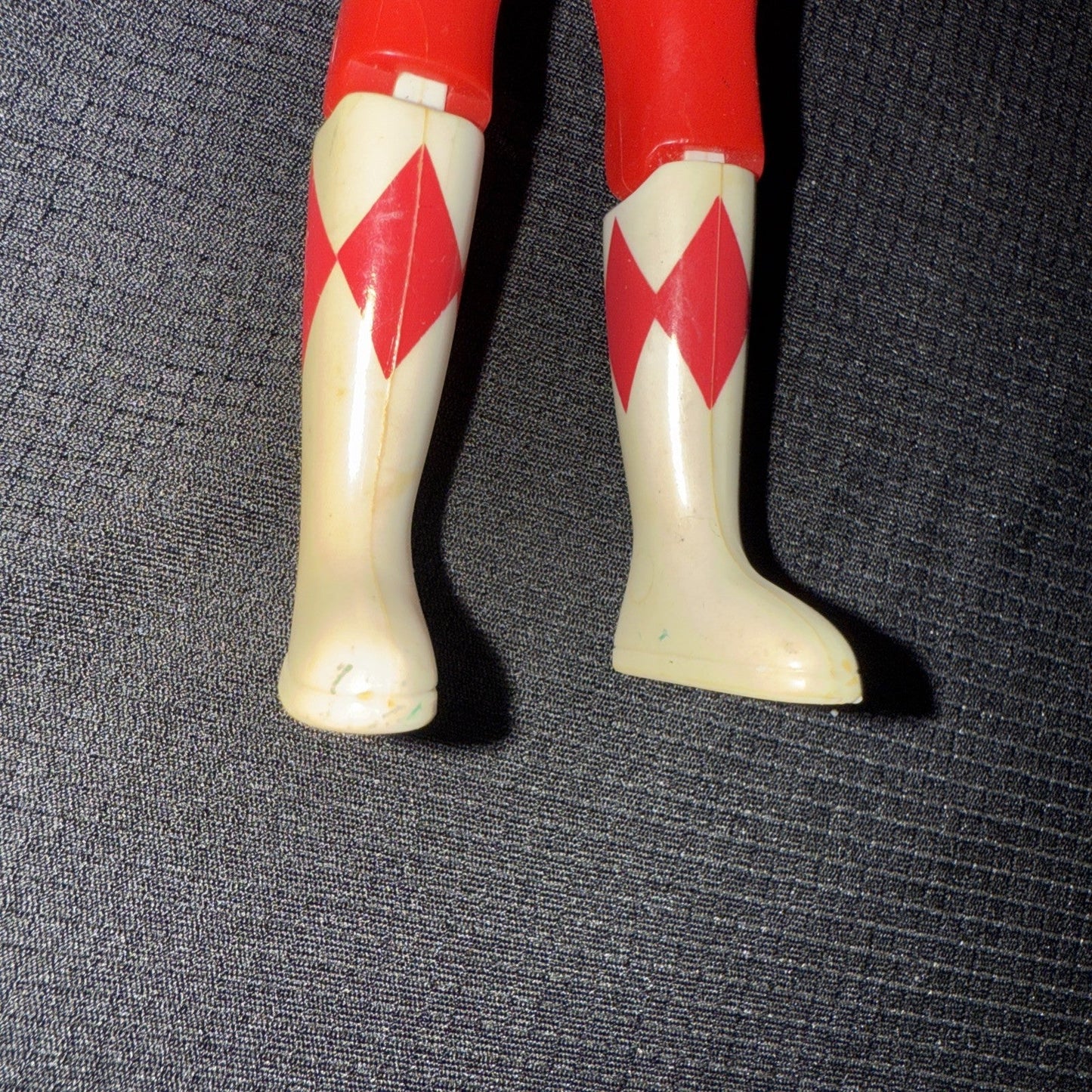 Power Rangers Auto Morphin Red Ranger Loose Action Figure Bandai 1994 5 1/2” - toyscardscomics