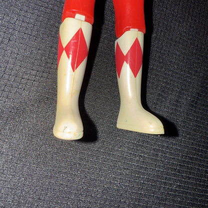 Power Rangers Auto Morphin Red Ranger Loose Action Figure Bandai 1994 5 1/2” - toyscardscomics