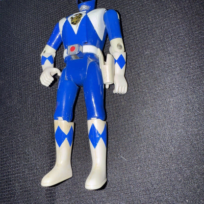 Power Rangers Bandai 1993 5.5" Billy Blue Ranger With Flip Head Mighty Morphin - toyscardscomics