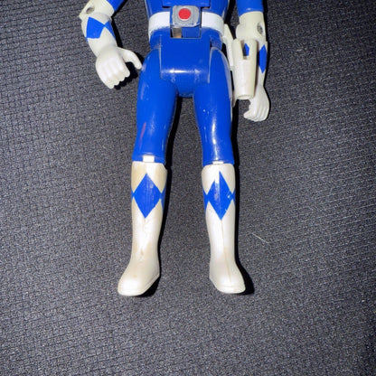 Power Rangers Bandai 1993 5.5" Billy Blue Ranger With Flip Head Mighty Morphin - toyscardscomics