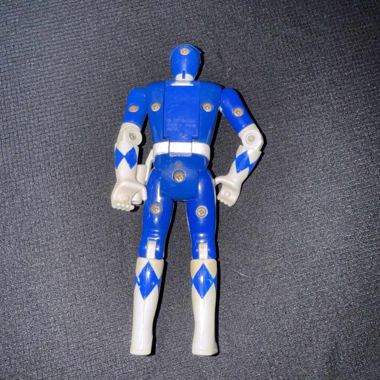 Power Rangers Bandai 1993 5.5" Billy Blue Ranger With Flip Head Mighty Morphin - toyscardscomics
