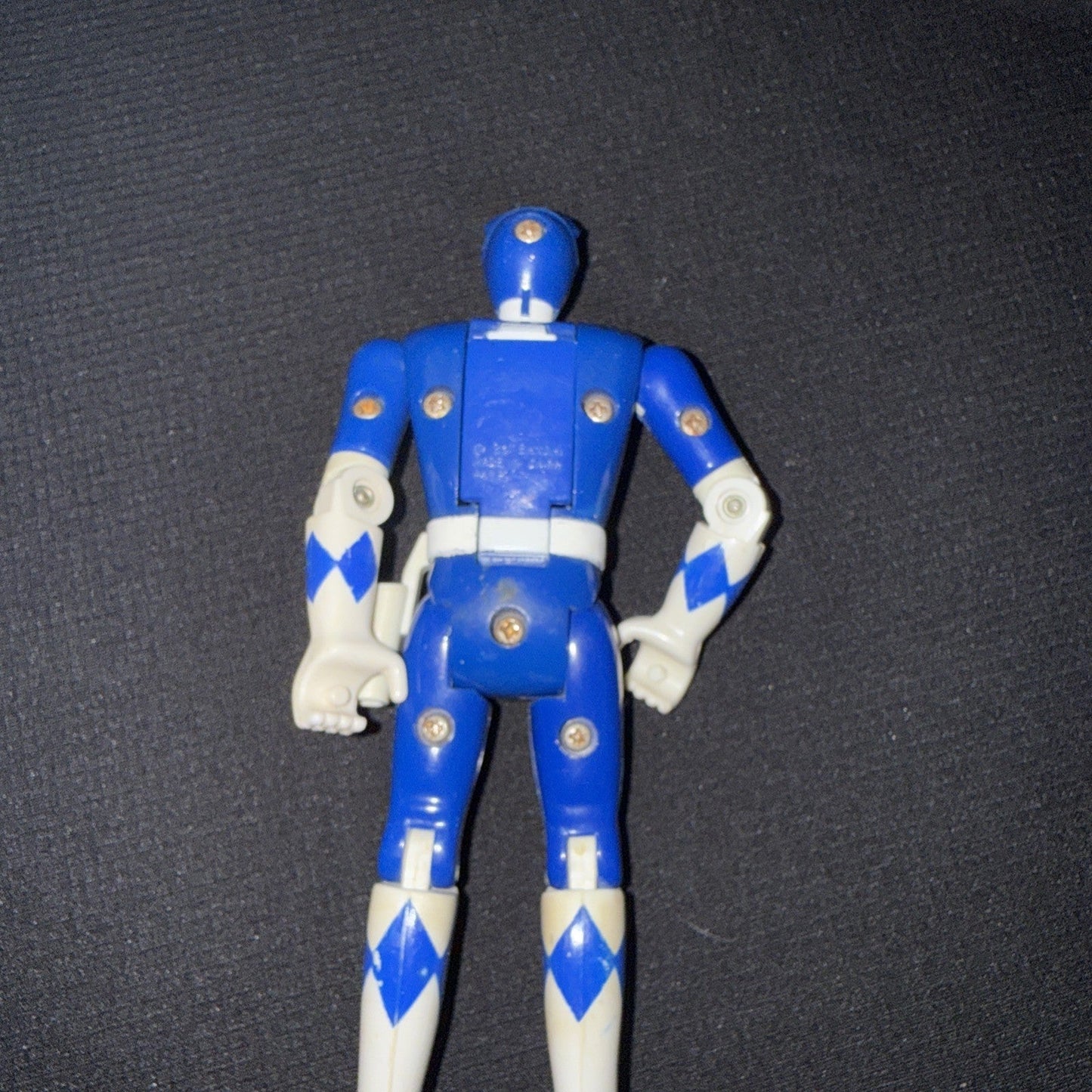 Power Rangers Bandai 1993 5.5" Billy Blue Ranger With Flip Head Mighty Morphin - toyscardscomics