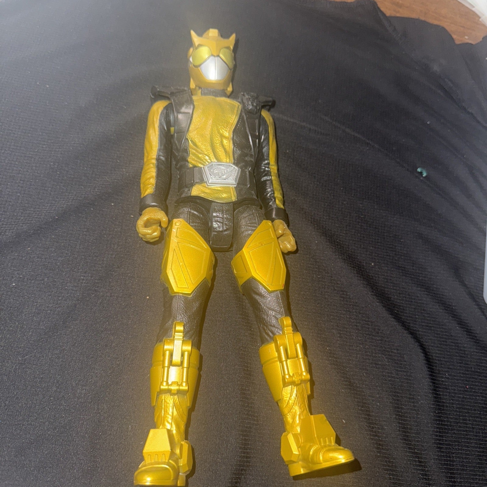 Power Rangers Beast Morphers Gold Ranger 11.5" Action Figure Hasbro 2019 - toyscardscomics