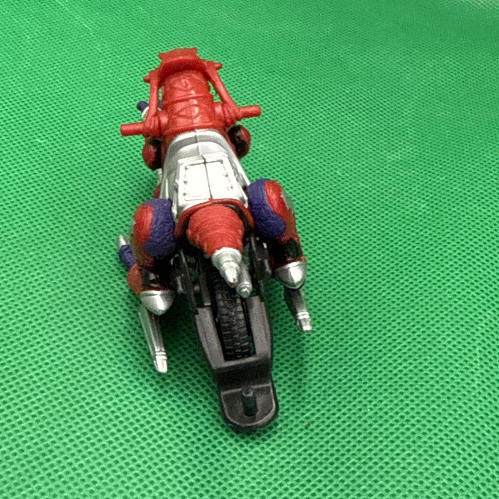 Power Rangers Dino Thunder Red Raptor Cycle 1:64 Die - cast Bandai 2003 - toyscardscomics