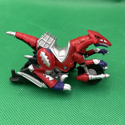 Power Rangers Dino Thunder Red Raptor Cycle 1:64 Die - cast Bandai 2003 - toyscardscomics