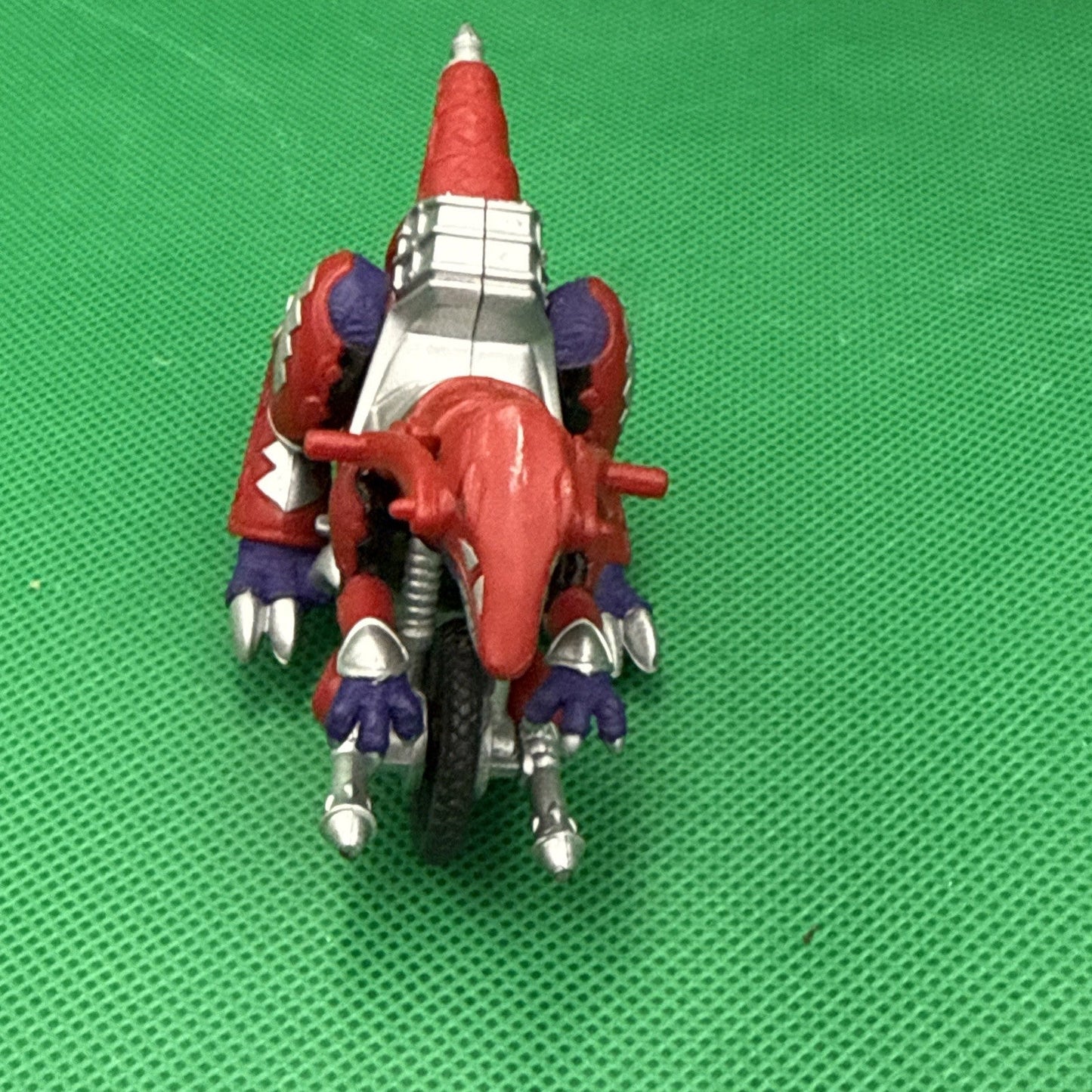 Power Rangers Dino Thunder Red Raptor Cycle 1:64 Die - cast Bandai 2003 - toyscardscomics