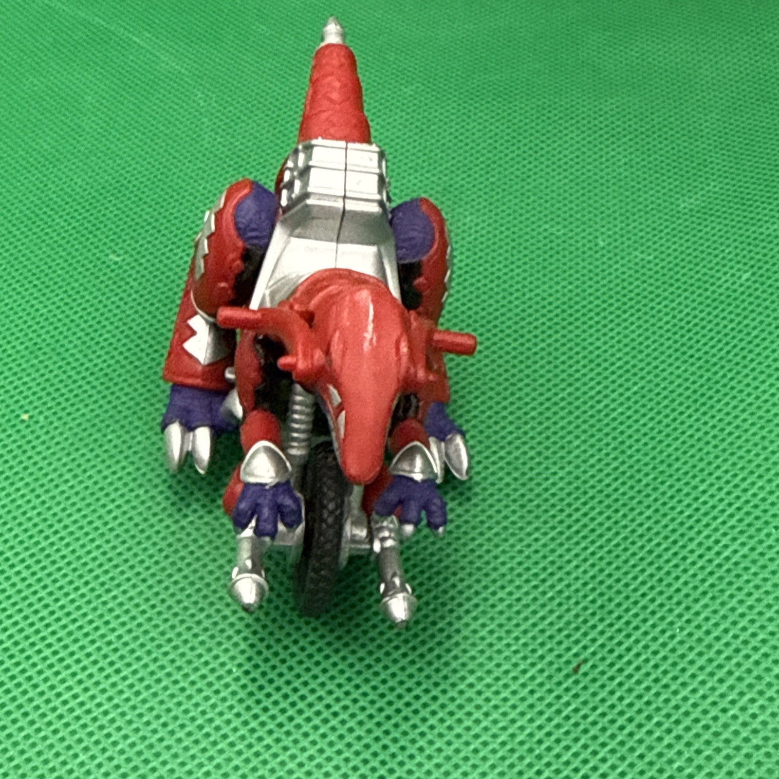 Power Rangers Dino Thunder Red Raptor Cycle 1:64 Die - cast Bandai 2003 - toyscardscomics