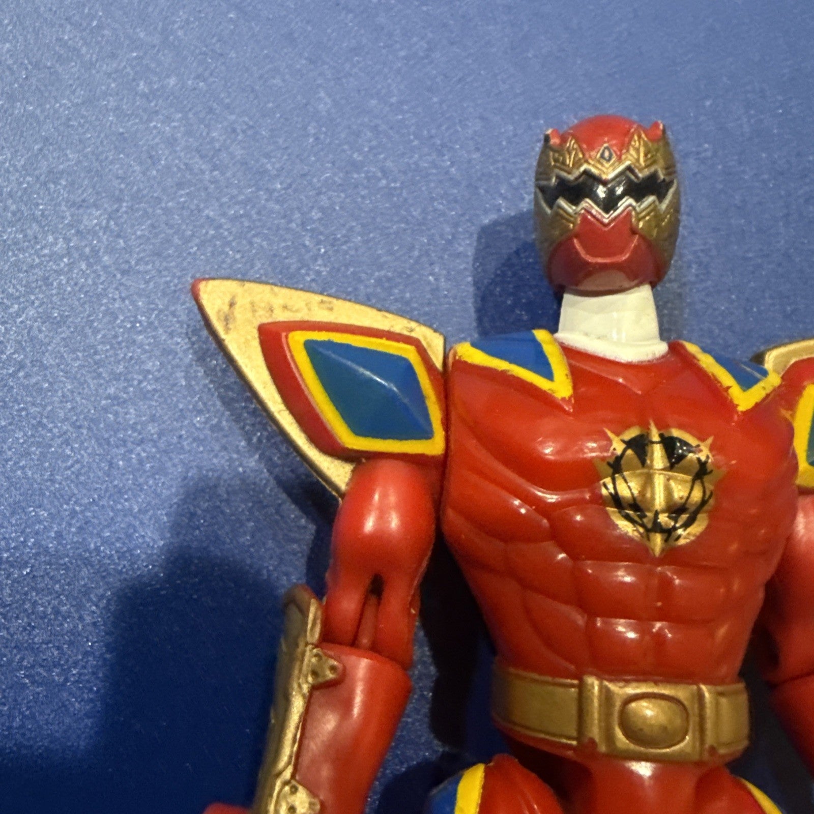 POWER RANGERS DINO THUNDER Red Triassic Ranger Action Figure - toyscardscomics