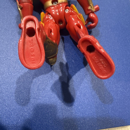 POWER RANGERS DINO THUNDER Red Triassic Ranger Action Figure - toyscardscomics