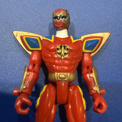 POWER RANGERS DINO THUNDER Red Triassic Ranger Action Figure - toyscardscomics