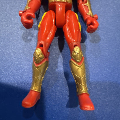 POWER RANGERS DINO THUNDER Red Triassic Ranger Action Figure - toyscardscomics