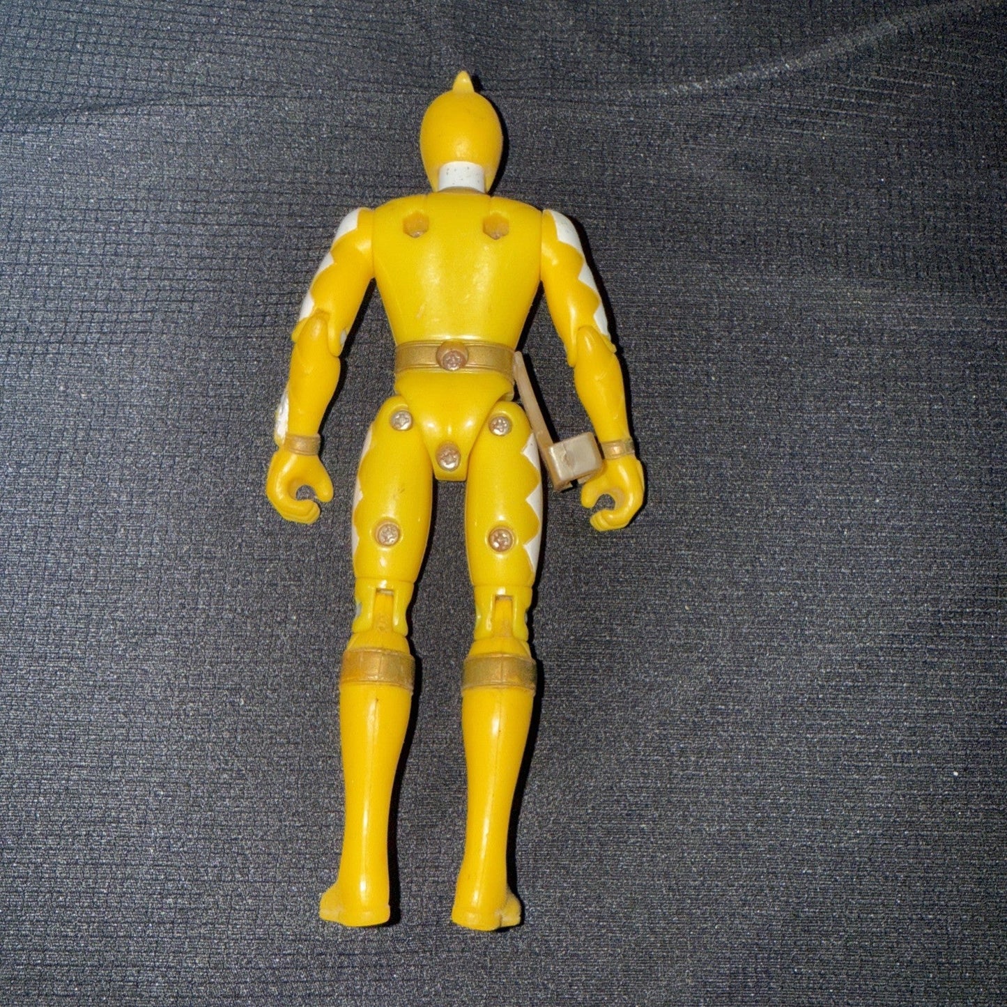 Power Rangers Dinothunder _ Yellow Ranger / Kira Ford w/ Holster_ Figure Only - toyscardscomics