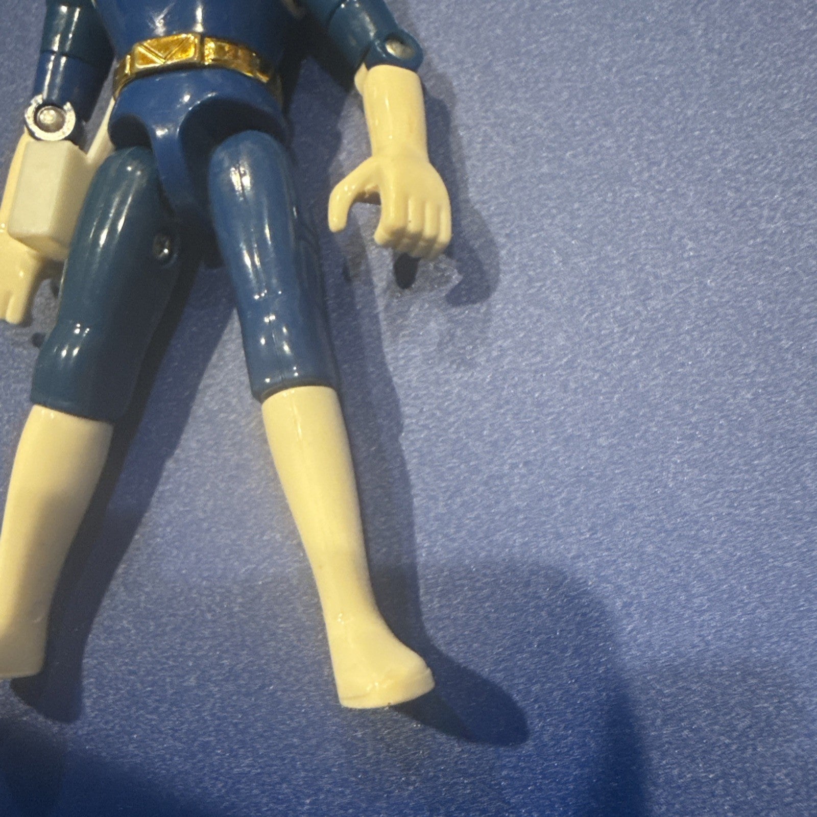 Power Rangers In Space - Blue Ranger - Action Figure By Bandai 1997 - toyscardscomics