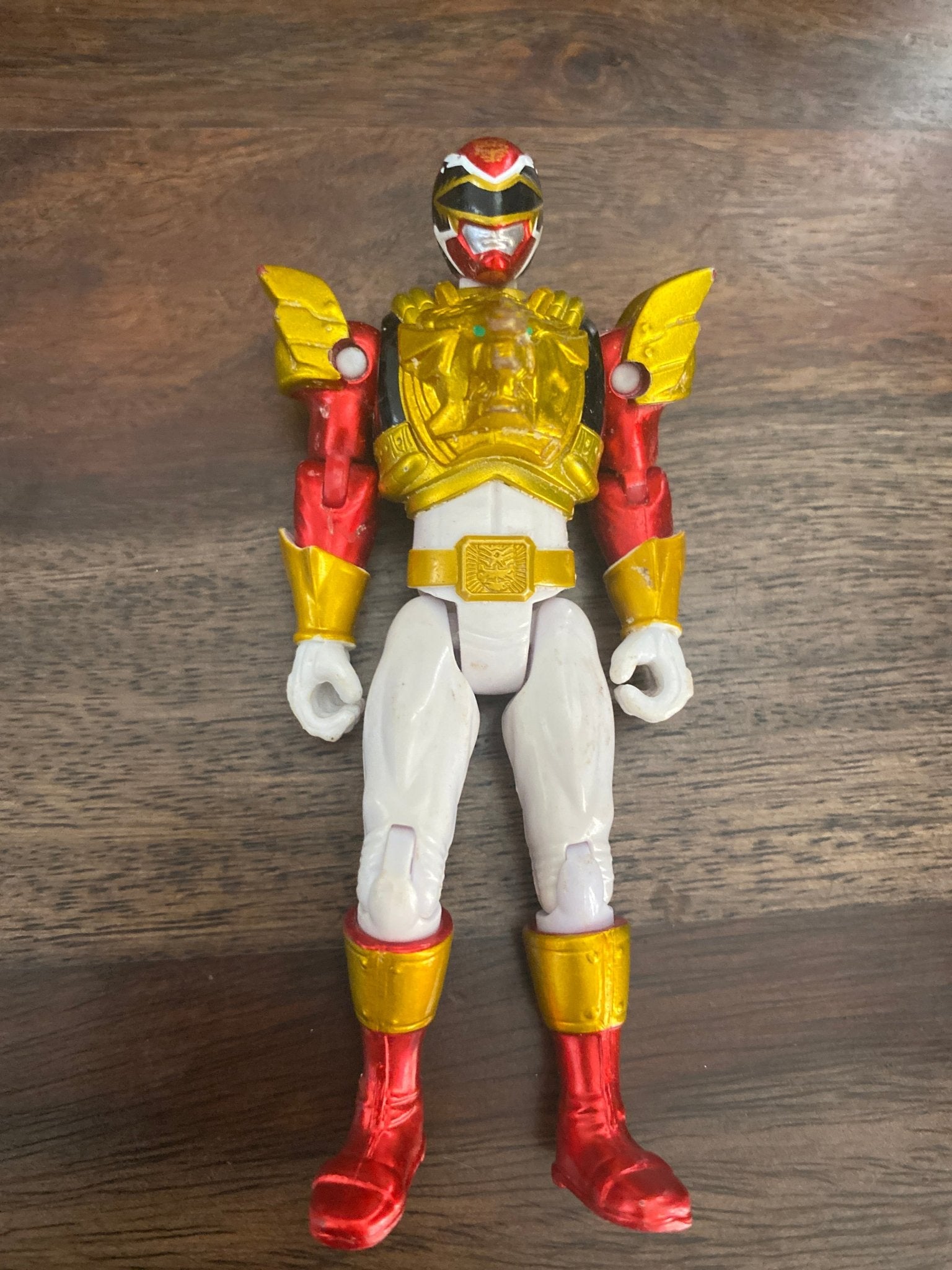 Power Rangers Mega Force Ultra Red Ranger Figure Bandai - toyscardscomics