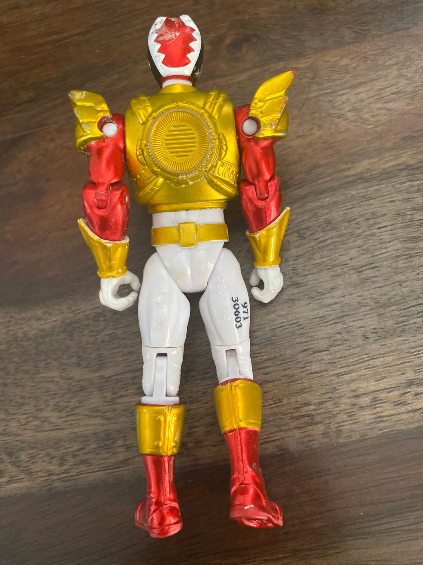 Power Rangers Mega Force Ultra Red Ranger Figure Bandai - toyscardscomics