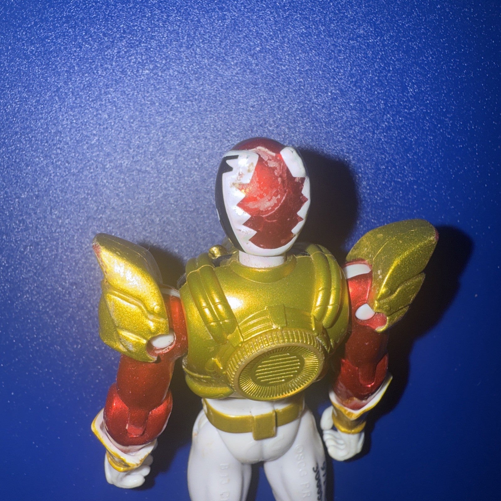 Power Rangers Megaforce Armored Ultra Mode Red Ranger 4" Bandai - toyscardscomics